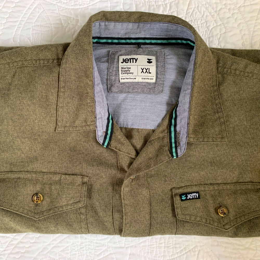 Men’s Jetty Flannel shirt XXL